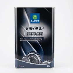 ALPET DİSCUSS EP 80W90 GL-4 16 LT ALPET DİSCUSS EP 80W90 GL-4 16 LT