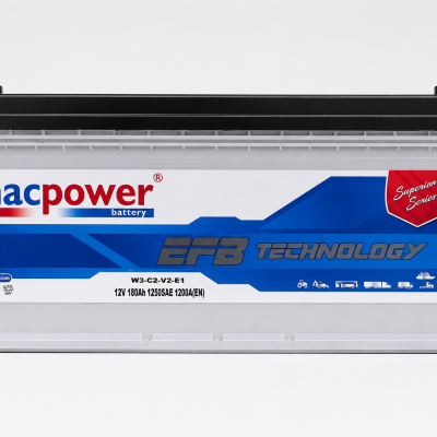 MACPOWER 12V 180AH B150 DÜZ SMF IND SULU AKÜ MACPOWER 12V 180AH B150 DÜZ SMF IND SULU AKÜ