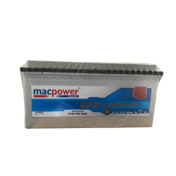 MACPOWER 12V 240AH  (D6) DÜZ SMF IND SULU AKÜ-EKS
