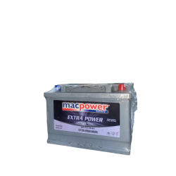 MACPOWER 12V 75AH L3B DÜZ MF EXMET IND SULU AKÜ
