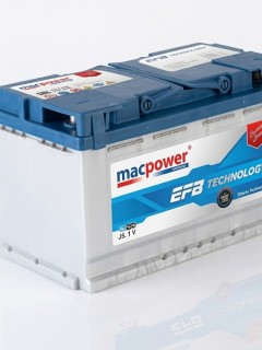 MACPOWER 12V 90AH N70 DÜZ SMF SULU AKÜ  (EFB)