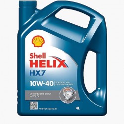 SHELL HELİX HX7 10W40 4LT SHELL HELİX HX7 10W40 4LT