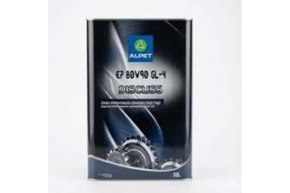 ALPET DİSCUSS EP 80W90 GL-4 16 LT ALPET DİSCUSS EP 80W90 GL-4 16 LT