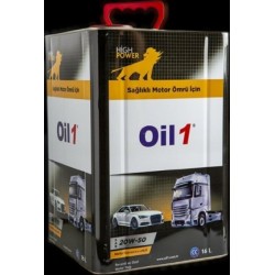 OİL1 SAE 20W50 TNK 16 LT