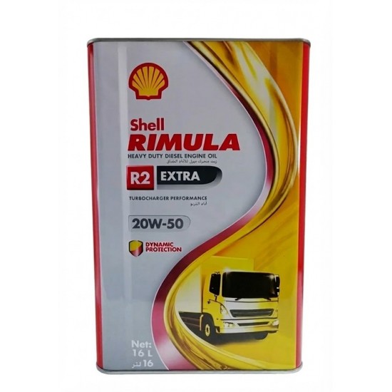 SHELL RIMULA R2 EXTRA 20W50 16 KG 18L SHELL RIMULA R2 EXTRA 20W50 16 KG 18L