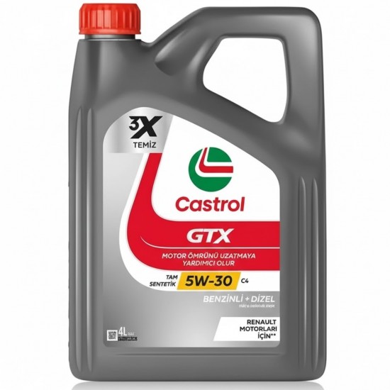 CASTROL GTX 5W30 C4 4B4L	