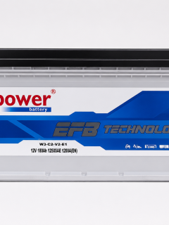MACPOWER 12V 165AH B150 DÜZ MF IND SULU AKÜ