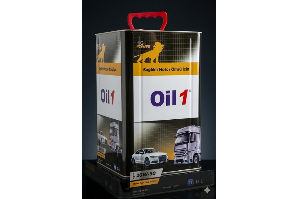 OİL1 SAE 20W50 TNK 16 LT