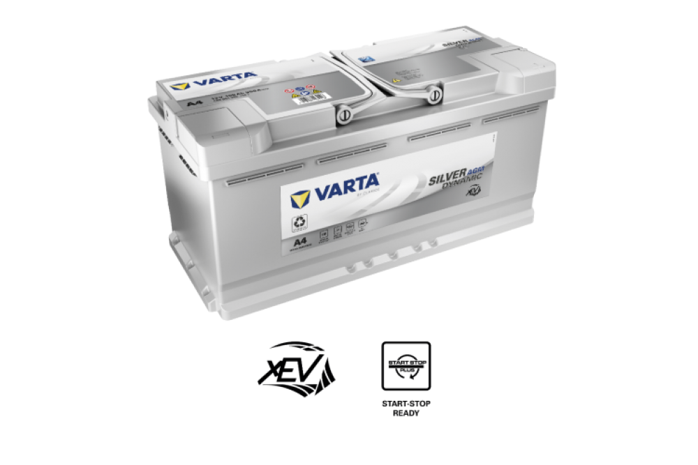 VARTA A4 12V 105 AH AGM AKÜ A4