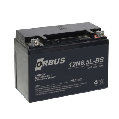 ORBUS 12V 6AH  MOTORSİKLET AKÜSÜ