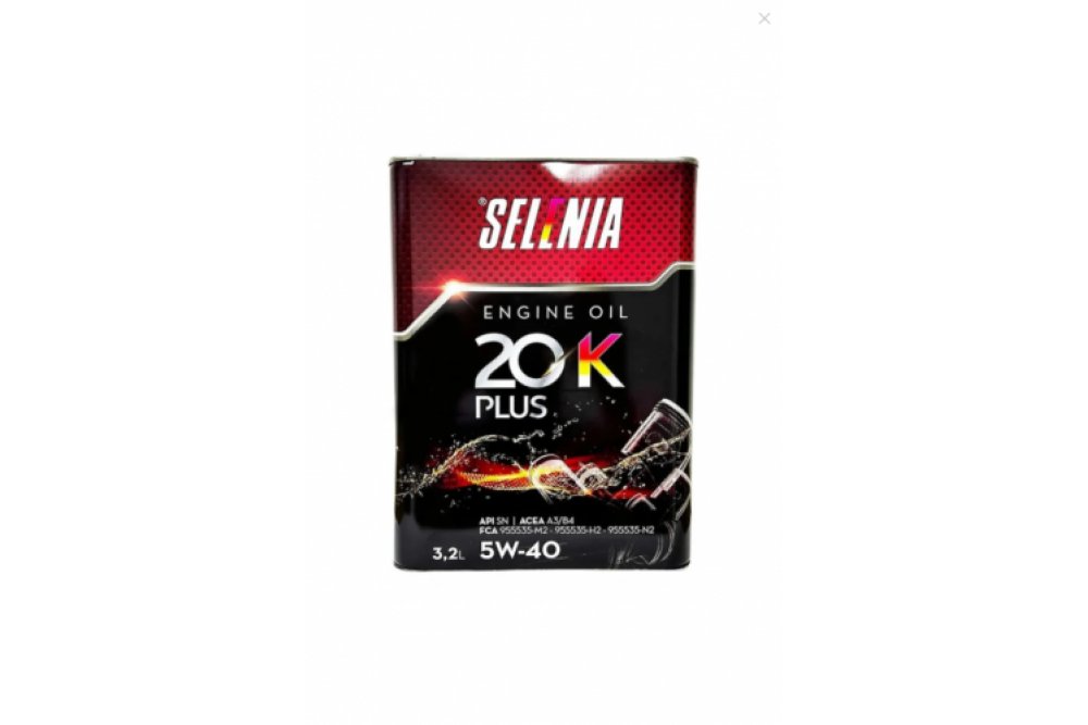 SELENIA 20K PLUS 5W-40 3,2 LT