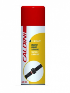 CALDINI EMNİYET KEMERİ YAĞLAYICI SPREY 400 ML CALDINI EMNİYET KEMERİ YAĞLAYICI SPREY 400 ML