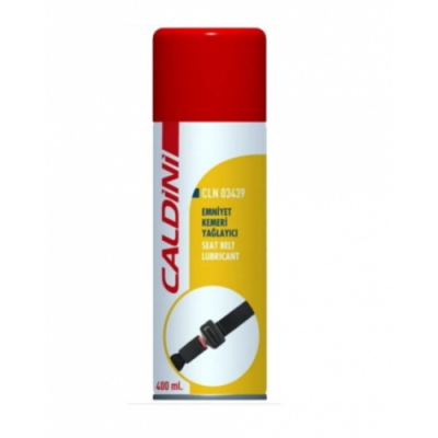 CALDINI EMNİYET KEMERİ YAĞLAYICI SPREY 400 ML CALDINI EMNİYET KEMERİ YAĞLAYICI SPREY 400 ML