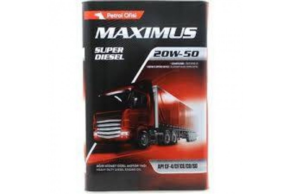 P.O MAXIMUS SUPER DIESEL 20W50 16KG 18LT P.O MAXIMUS SUPER DIESEL 20W50 16KG 18LT