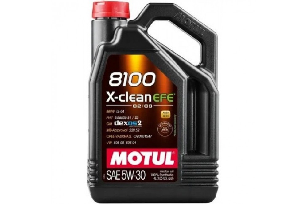 MOTUL 8100 X-CLEAN EFE 5W30 4B4L