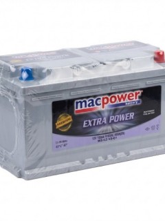 MACPOWER 12V 100AH L5B DÜZ MF EXMET IND SULU AKÜ