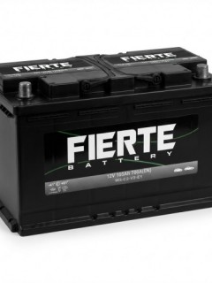 FİERTE 12V 105AH H4  DÜZ MF  IND EXMET SULU AKÜ