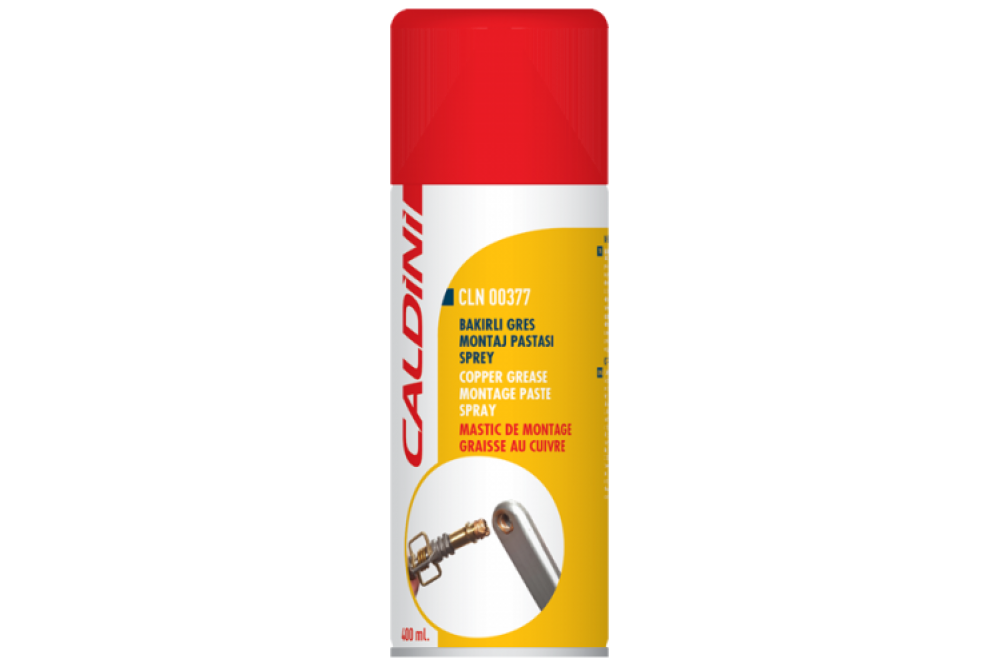 CALDİNİ BAKIRLI GRES MONTAJ PASTASI SPREY 400 ML.